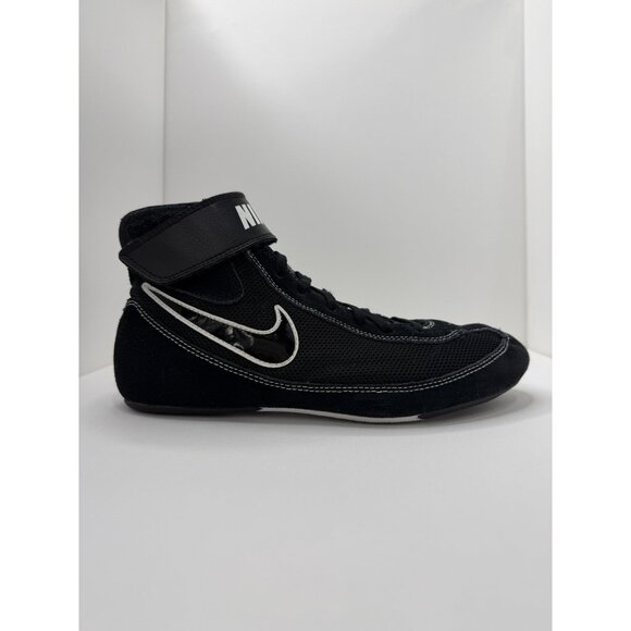 Nike SpeedSweep 7 Men’s Wrestling Shoes Size 8.5 Black White Lightweight Grip - Picture 7 of 16